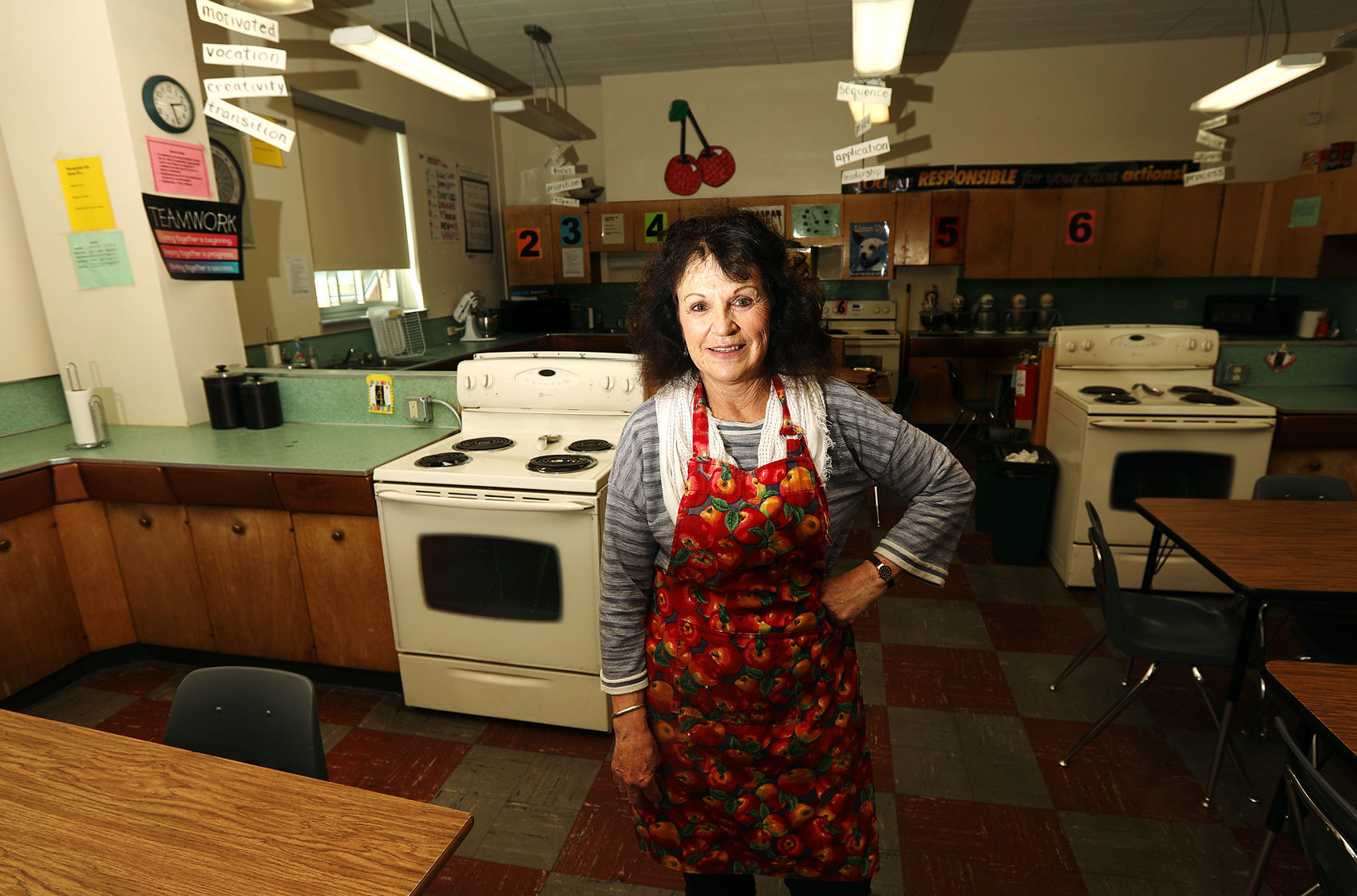Sheila Richardson at East Middle School